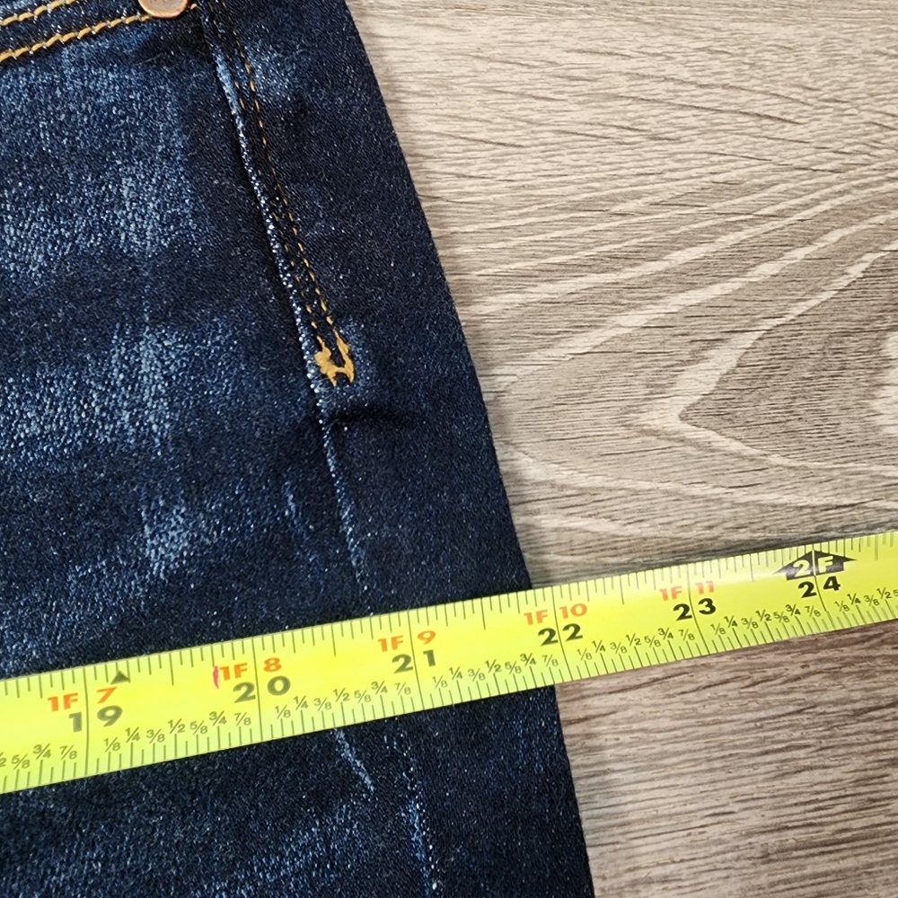 NWT JUDY BLUE Dark Wash Classic Denim Mid Rise Skinny Fit Jean 14 W - Picture 9 of 16